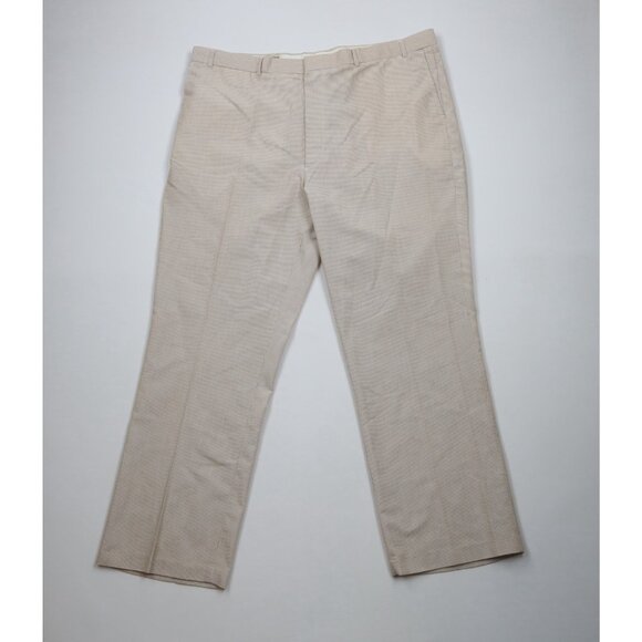 Vintage 90s Streetwear Mens 44x32 Striped Wide Leg Bell Bottoms Chino Pants